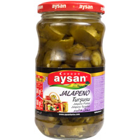 AYSAN Халапеньо перец 340 гр (JALAPENO BIBER TURSUSU 1/12)